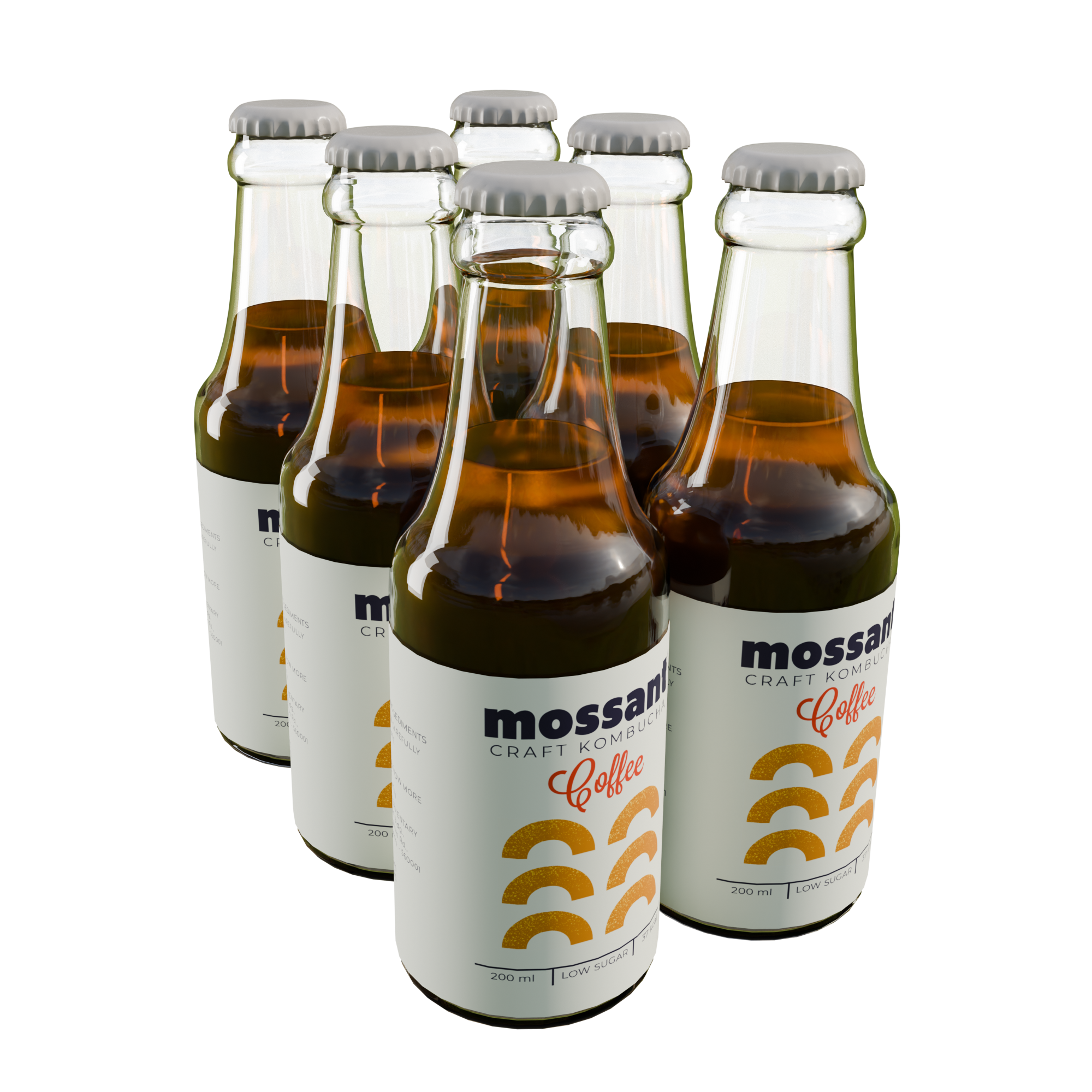 Coffee Flavoured Kombucha Pack Of 6 