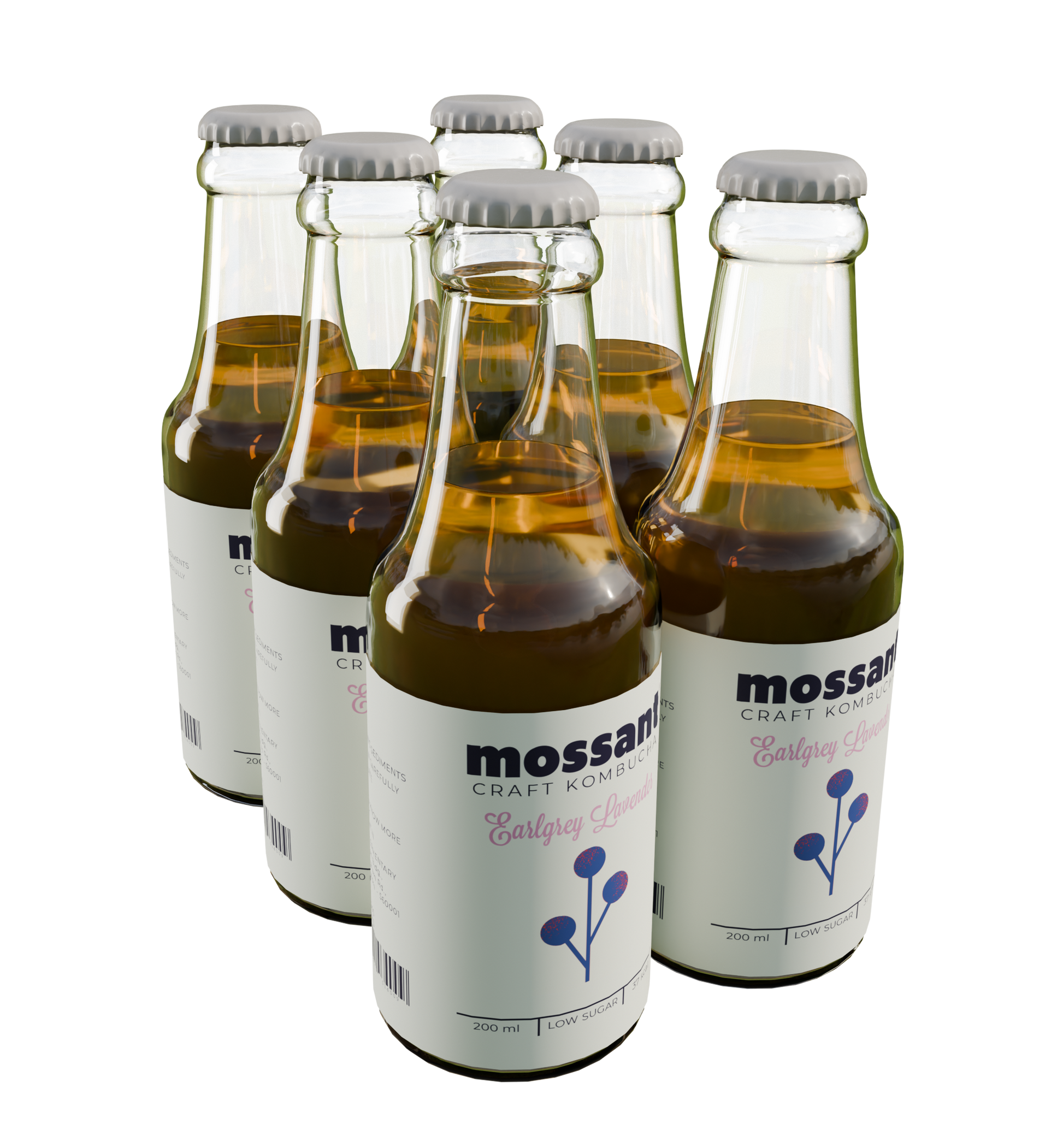 Everyday Lavender Kombucha Bottle Pack Of 6