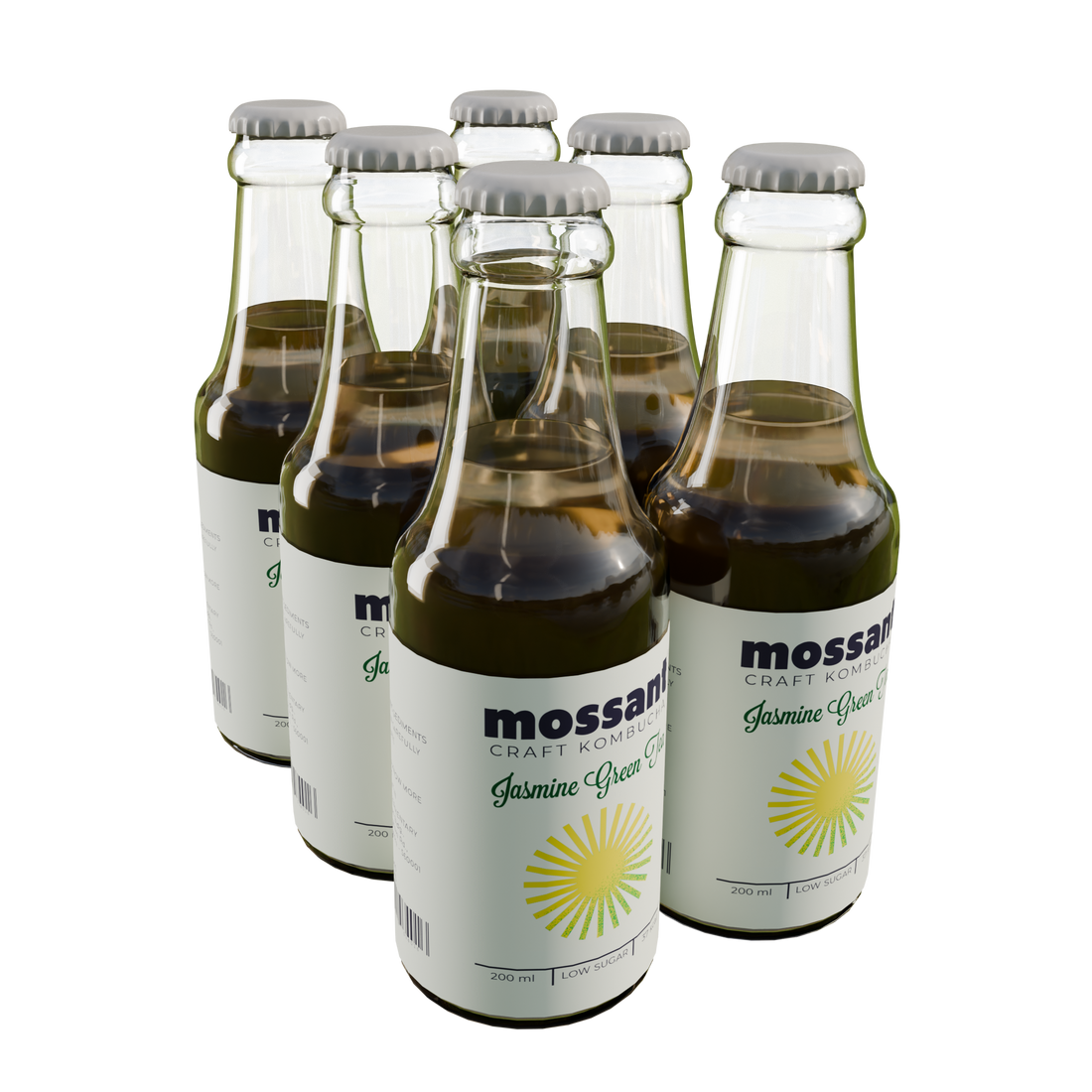 Jasmine Green Tea Kombucha Pack Of 6 Bottle
